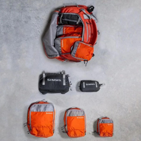 Сумка Simms GTS Gear Duffel 80л (simms orange; 80л)